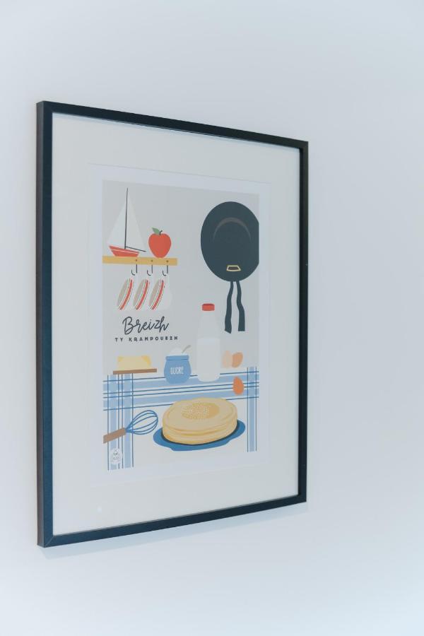 Ty Melen - Charmante Maison Bretonne Proche Mer Plouguerneau Exteriér fotografie